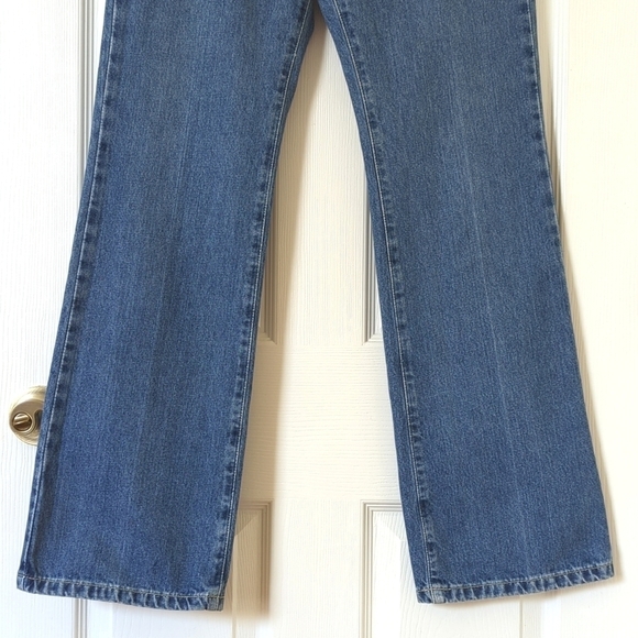 Tommy Hilfiger 2001 Y2K Vintage Medium Wash High Waisted Straight Leg Jeans 9/32 - Picture 3 of 16